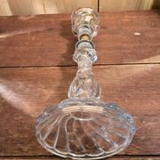 Crystal candle holder