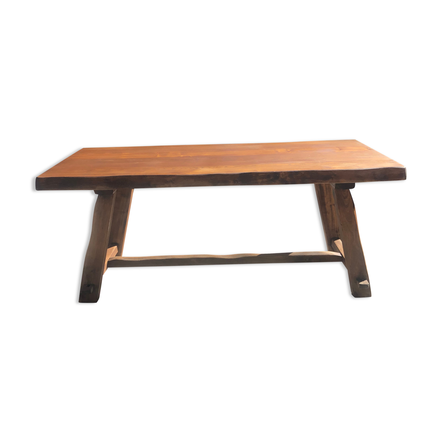 French brutalist table by Aranjou
