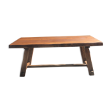 French brutalist table by aranjou