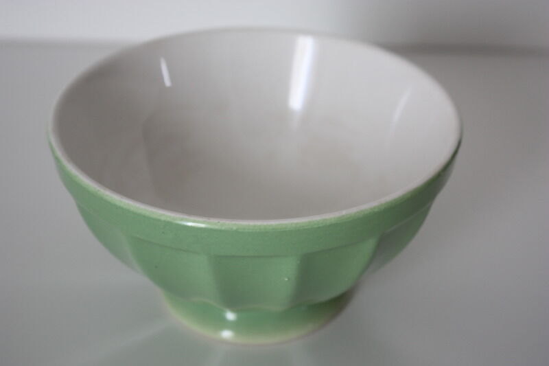 Old retro green Bowl