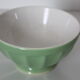 Old retro green Bowl