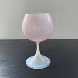 Two-tone opaline cup