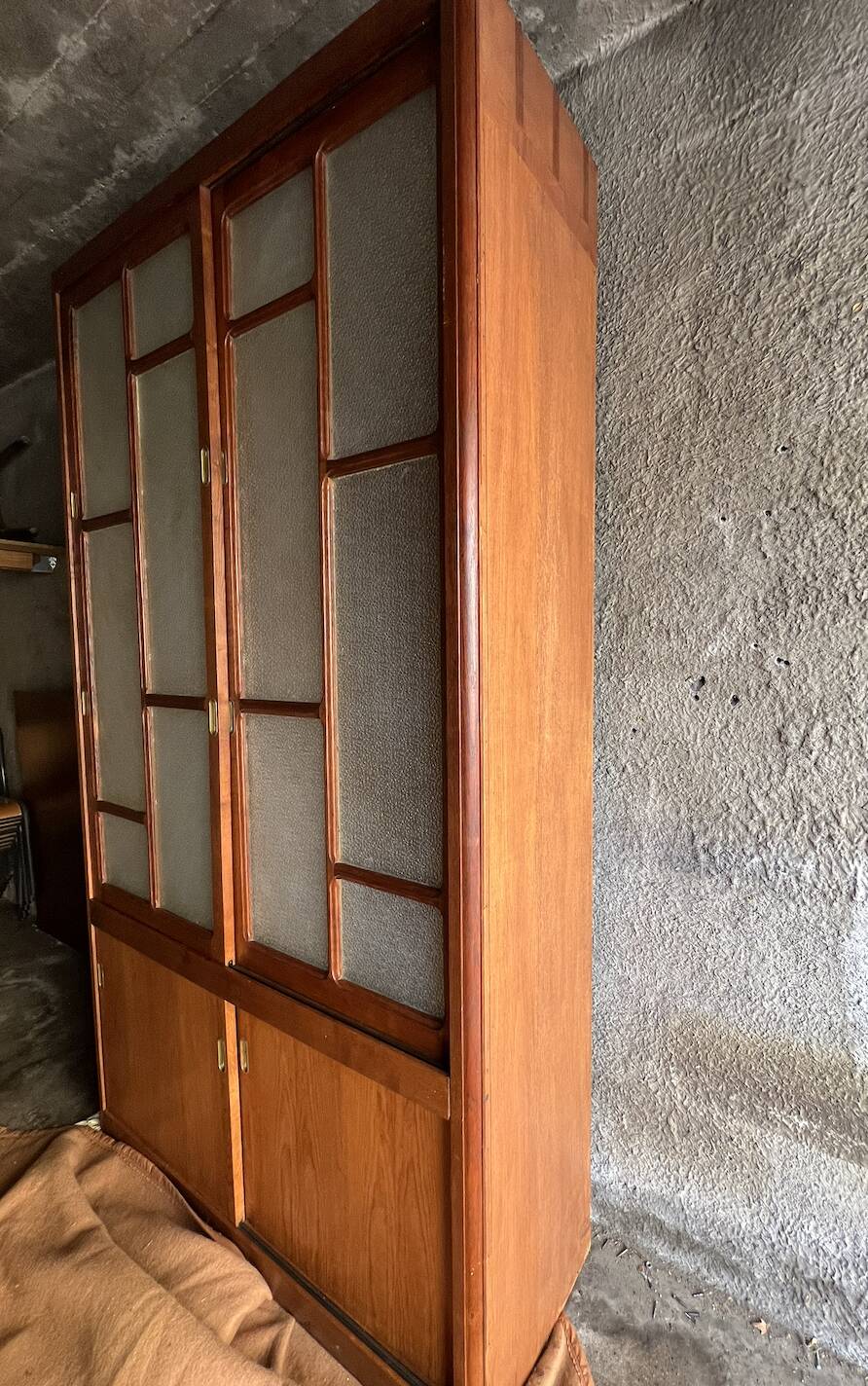 Meuble - Armoire/ bibliothèque d’apothicaire (grande taille)