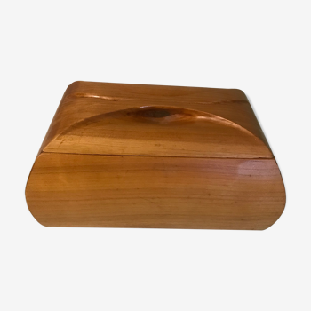 Fruit wood empty-pocket box
