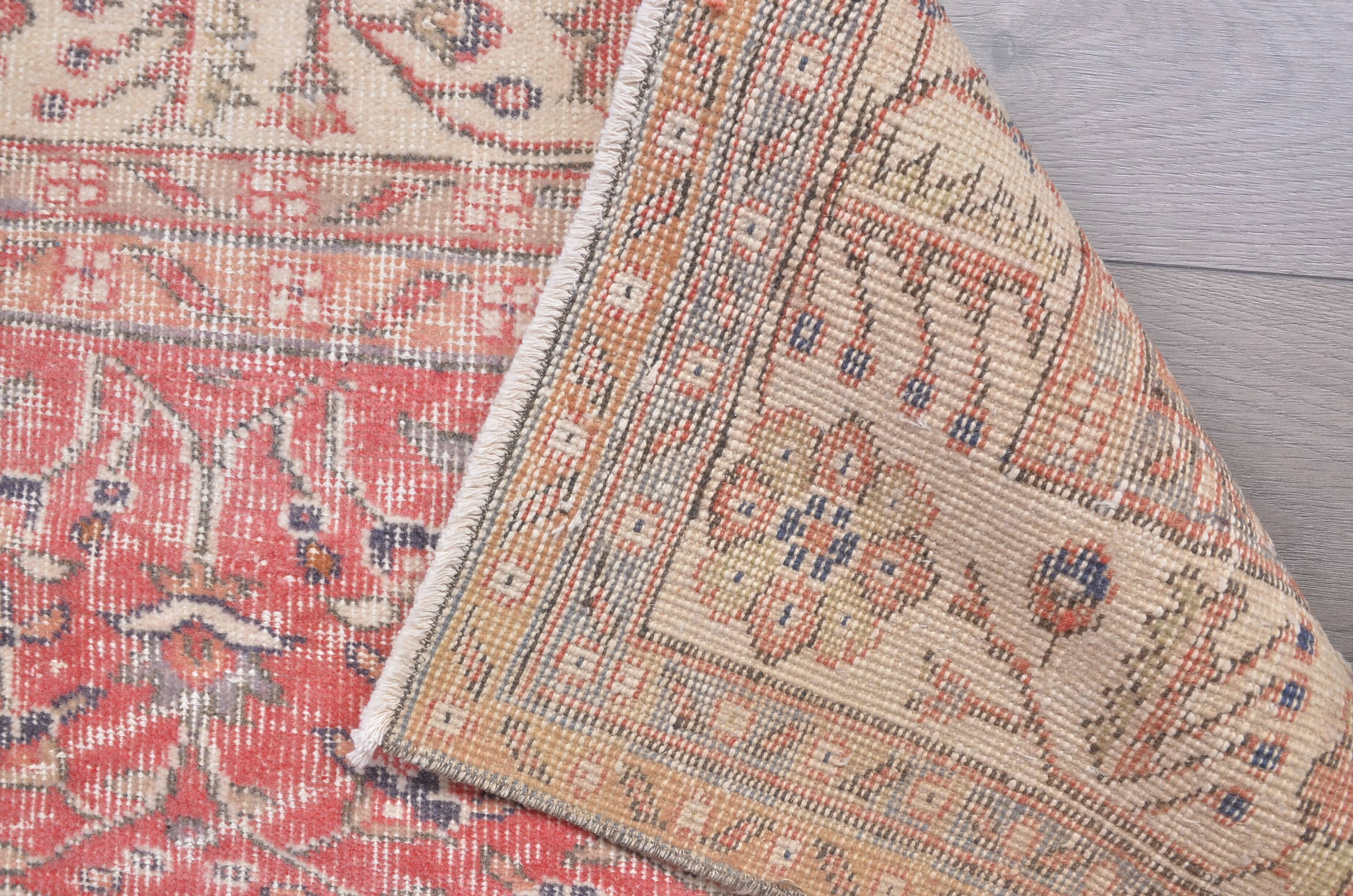 Tapis vintage Oushak turc sku2365