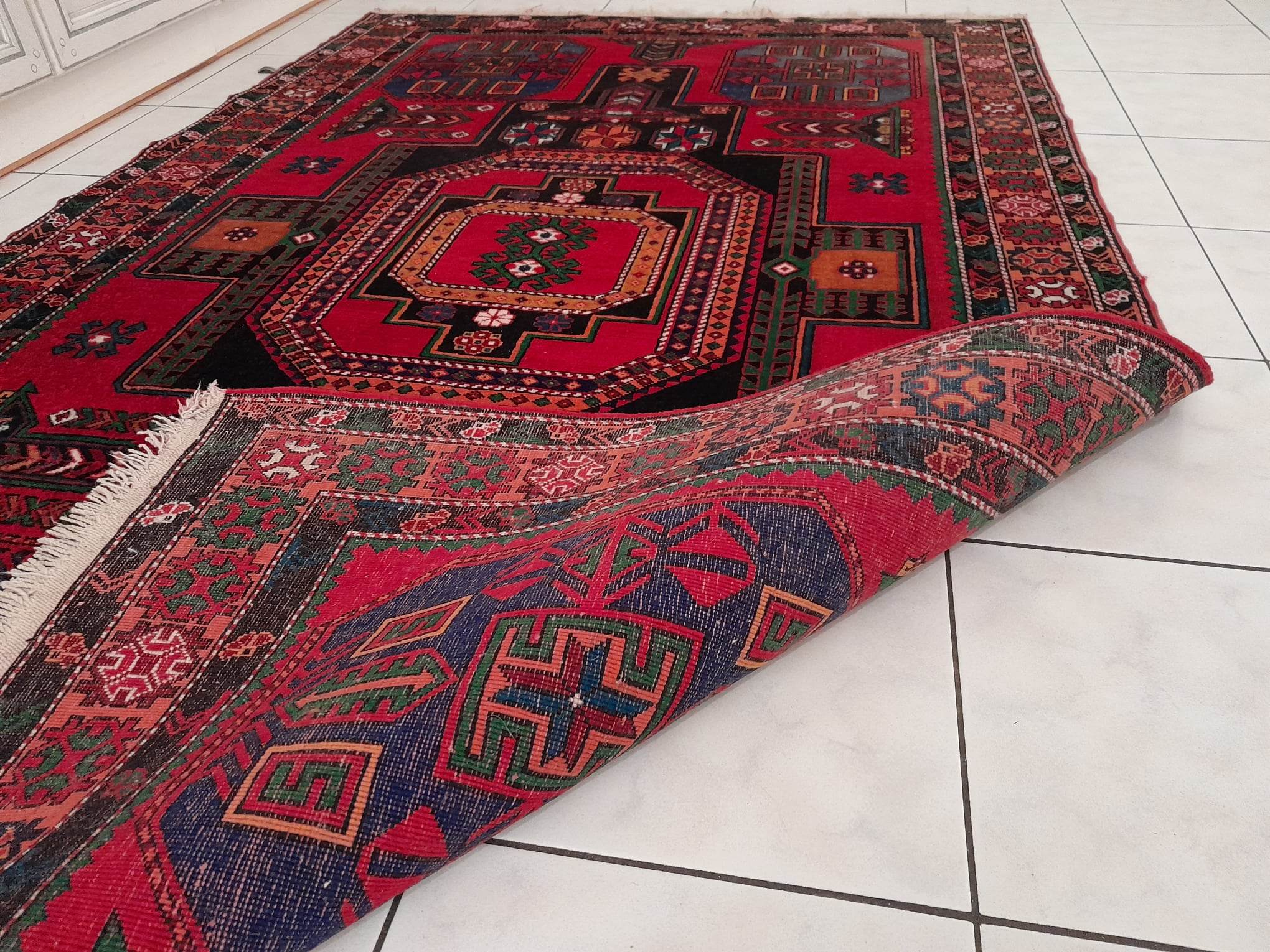 Handmade Anatolian Yahyahli rug 250x149cm