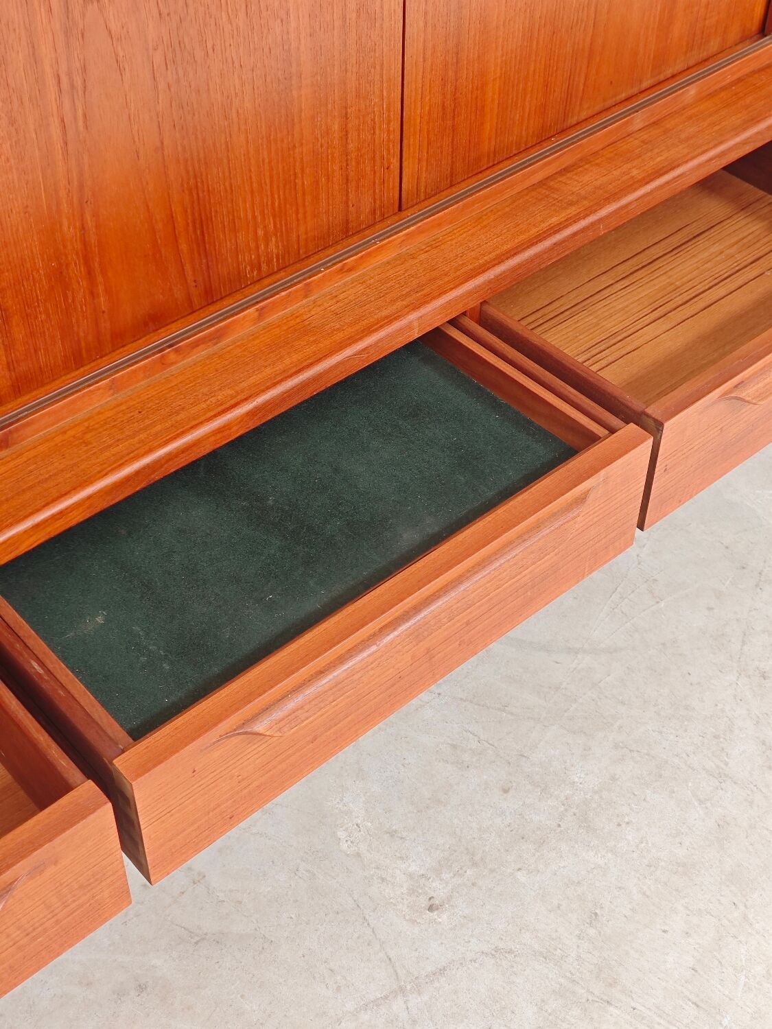 High enfilade by Johannes Andersen by Bordum & Nielsen, Samcom teak