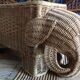 Vintage elephant basket