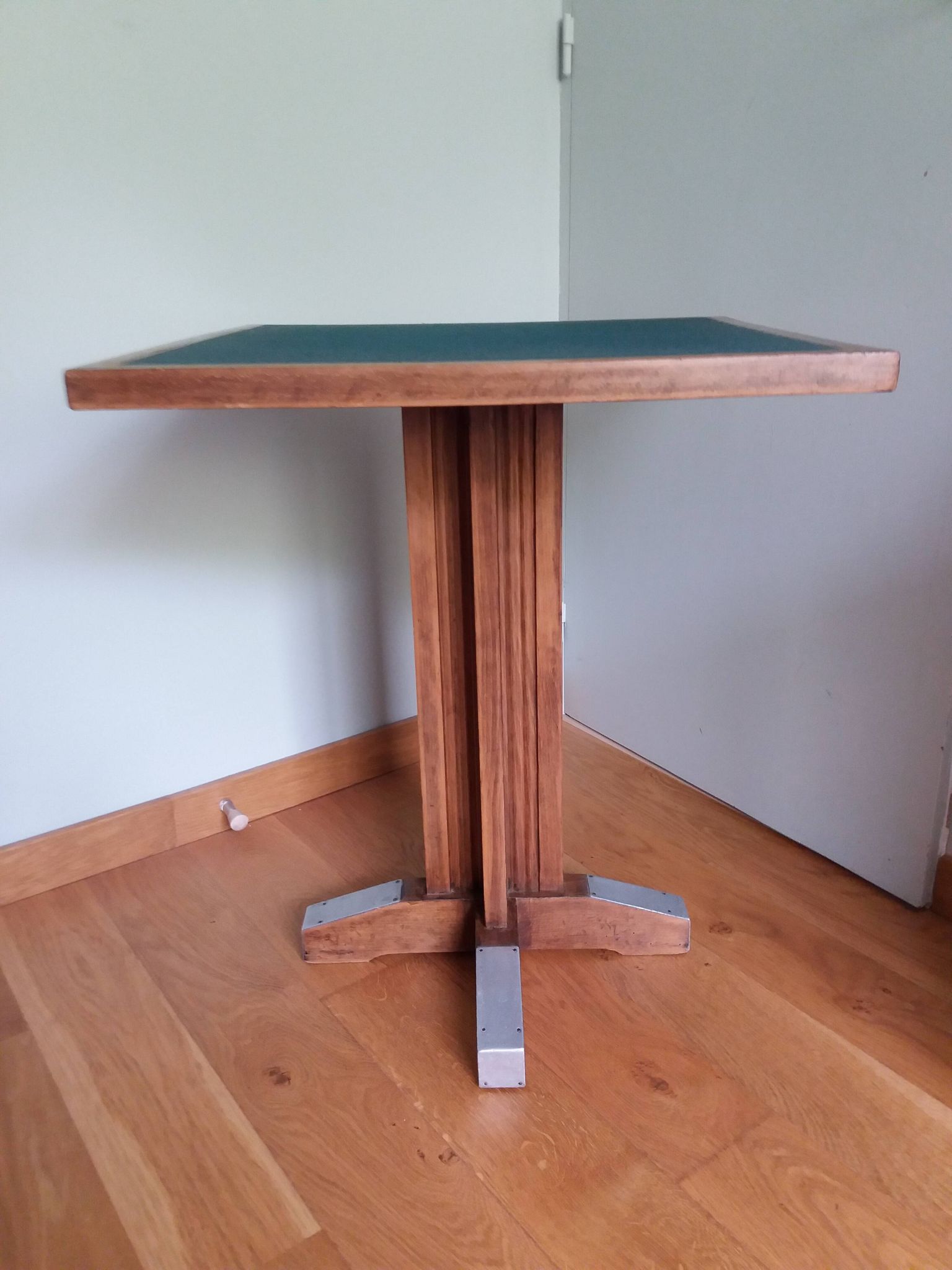 Guéridon table de jeu Art Déco