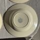 Set of 4 vintage deep plates in faience with blue decoration by Boulenger & Cie D2.