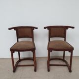 2 chaises de Josef Hoffmann