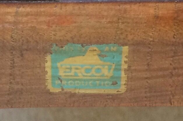 Ercol 1960 windsor dining chairs (pair) - blue label