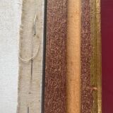 Large framed flower painting