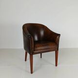 Sheep leather (desk) chair