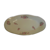 Flat oval BH porcelain from limoges
