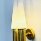 Brass Coloured Double Wall Lamp By Hans-Agne Jakobsson For Markaryd, Sweden, 1960'S