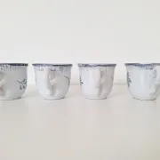 Blue coffee cup Niderviller 1970 - 1980