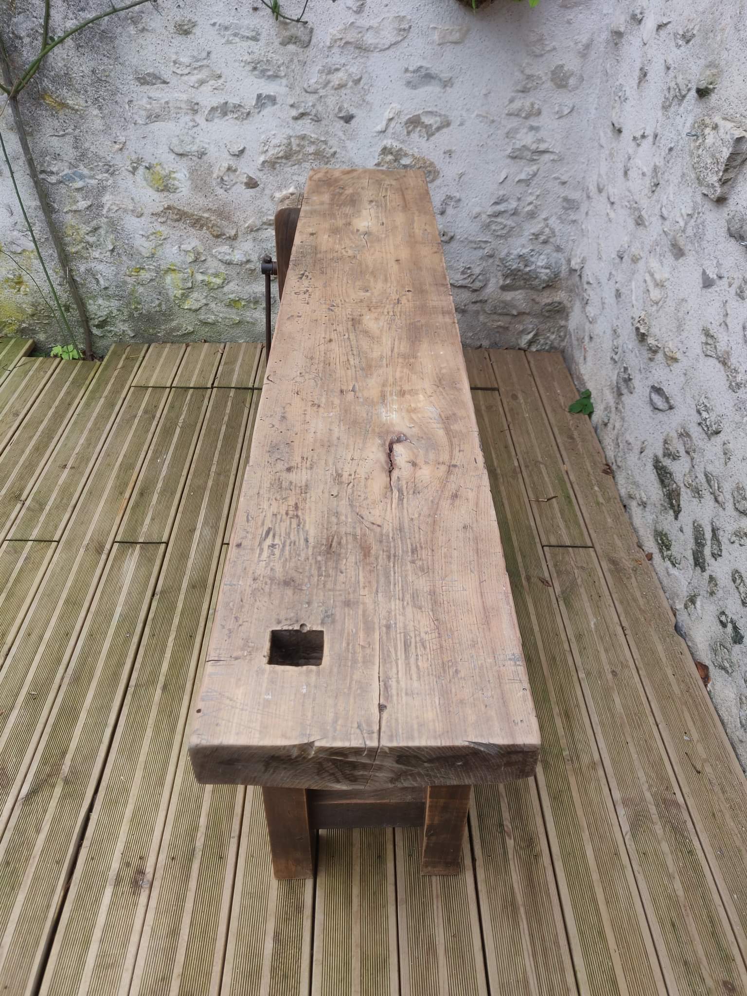Old workbench renovated