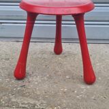 Stool Ingvar Kamprad limited edition red