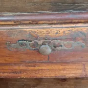 Sloped desk in solid walnut, 18th century (Louis XV style)