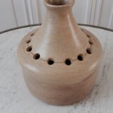 Handmade sandstone soliflore picflower vase 70s