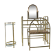 Midcentury woman toilet mirror set, 1960s
