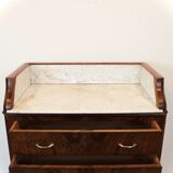 4 drawers with marble top