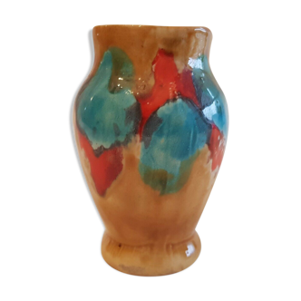 Vase céramique émaillée poterie d'Anduze