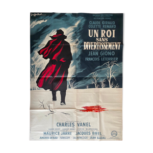 Affiche cinéma Un Roi sans Divertissement