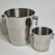Letang Rémy stainless steel champagne cooler and ice bucket from the 80s