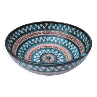 Robert Picault Vallauris ceramic salad bowl