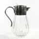 Art Deco wine jug, glass, Germany, 1920s