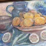 Still Life Painting with Lemons