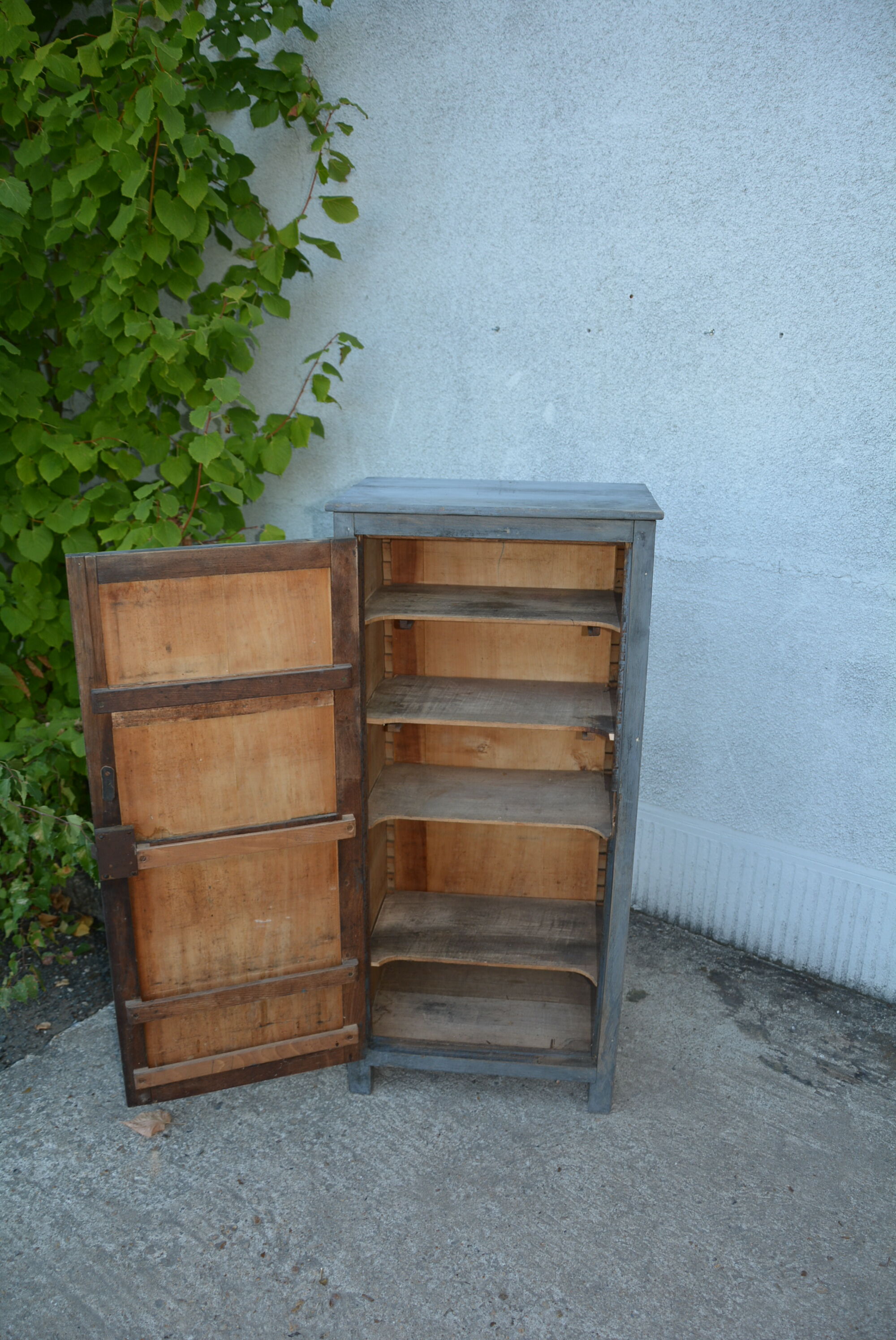 Small wardrobe, high buffet