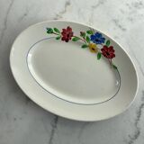 Oval presentation dish Sarreguemines Beausoleil