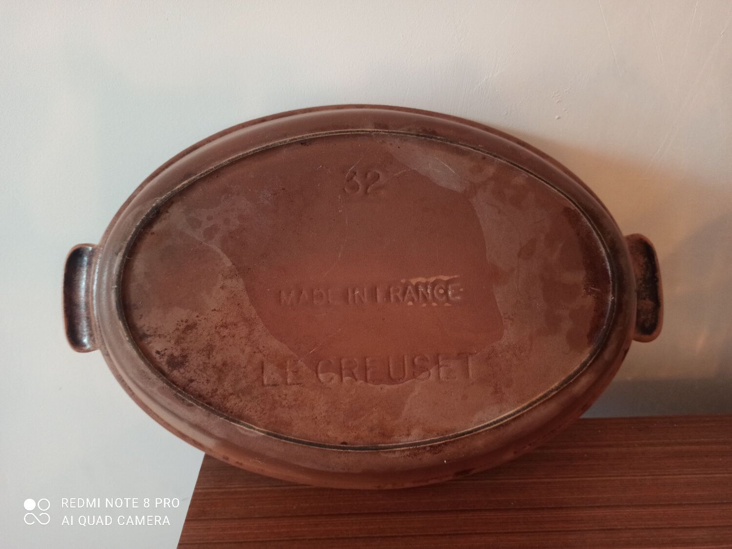 Cast iron dish Le creuset 32
