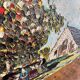 Oil on wood signed Delacourt