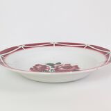 3 assiettes creuses Digoin Sarreguemines