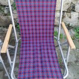 Duo of folding chairs 70s