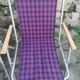 Duo of folding chairs 70s