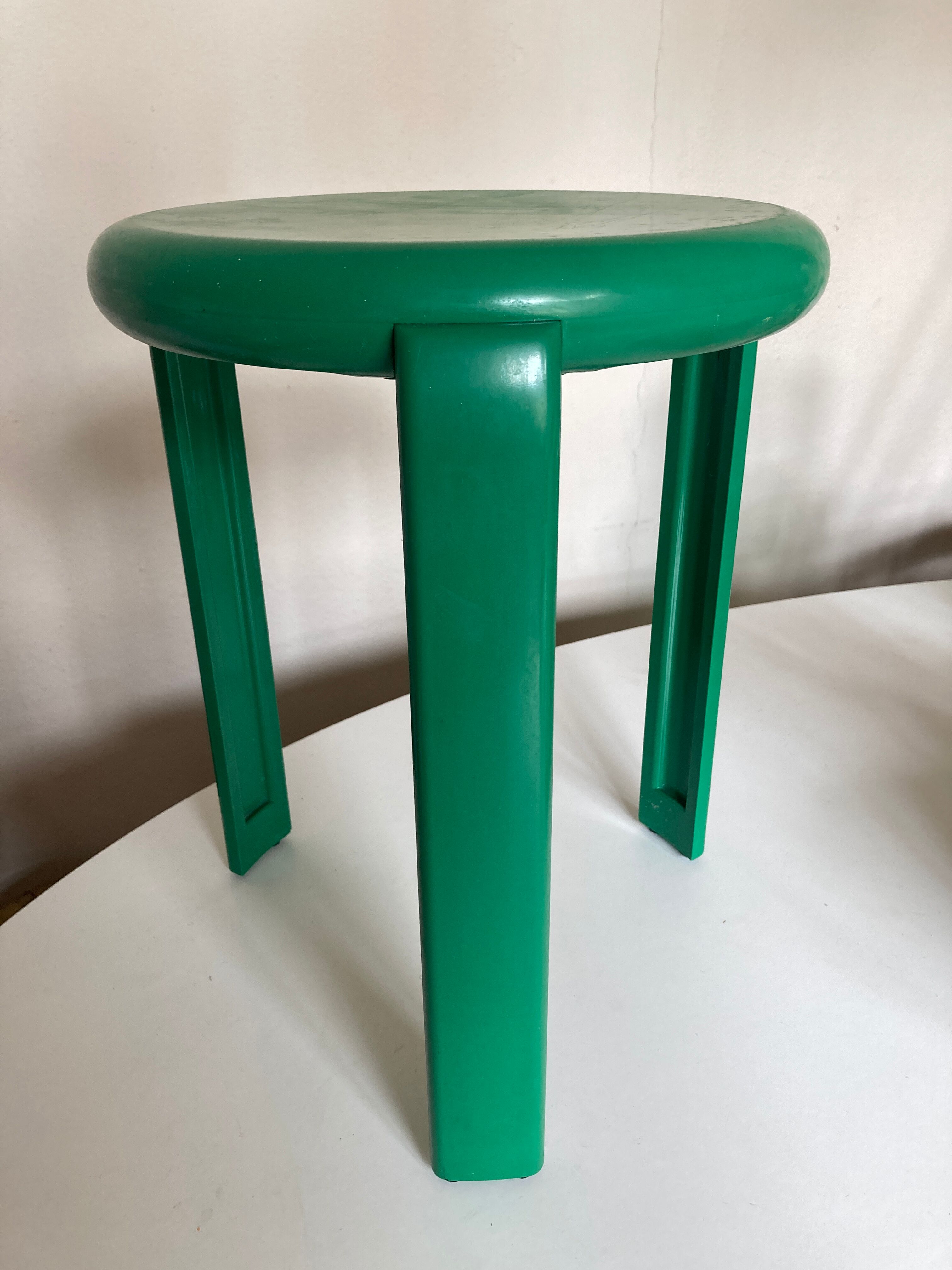 Tabouret 1980 Metalplastica Lucchese design italien