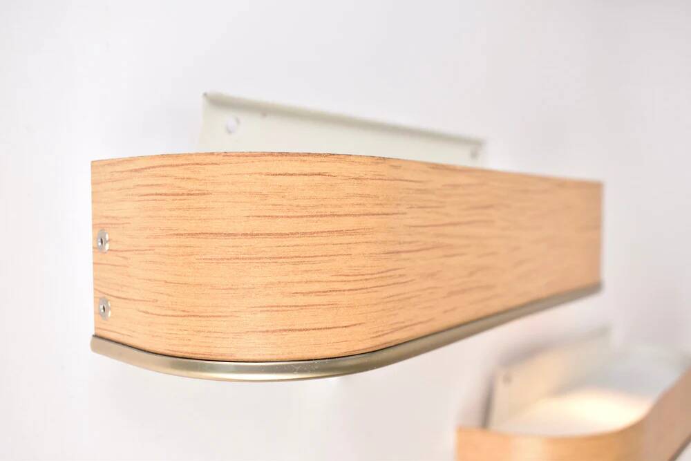 Scandinavian Vintage Wall Lights Imitation Wood