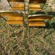 4 chaises pliantes d opera annees 70