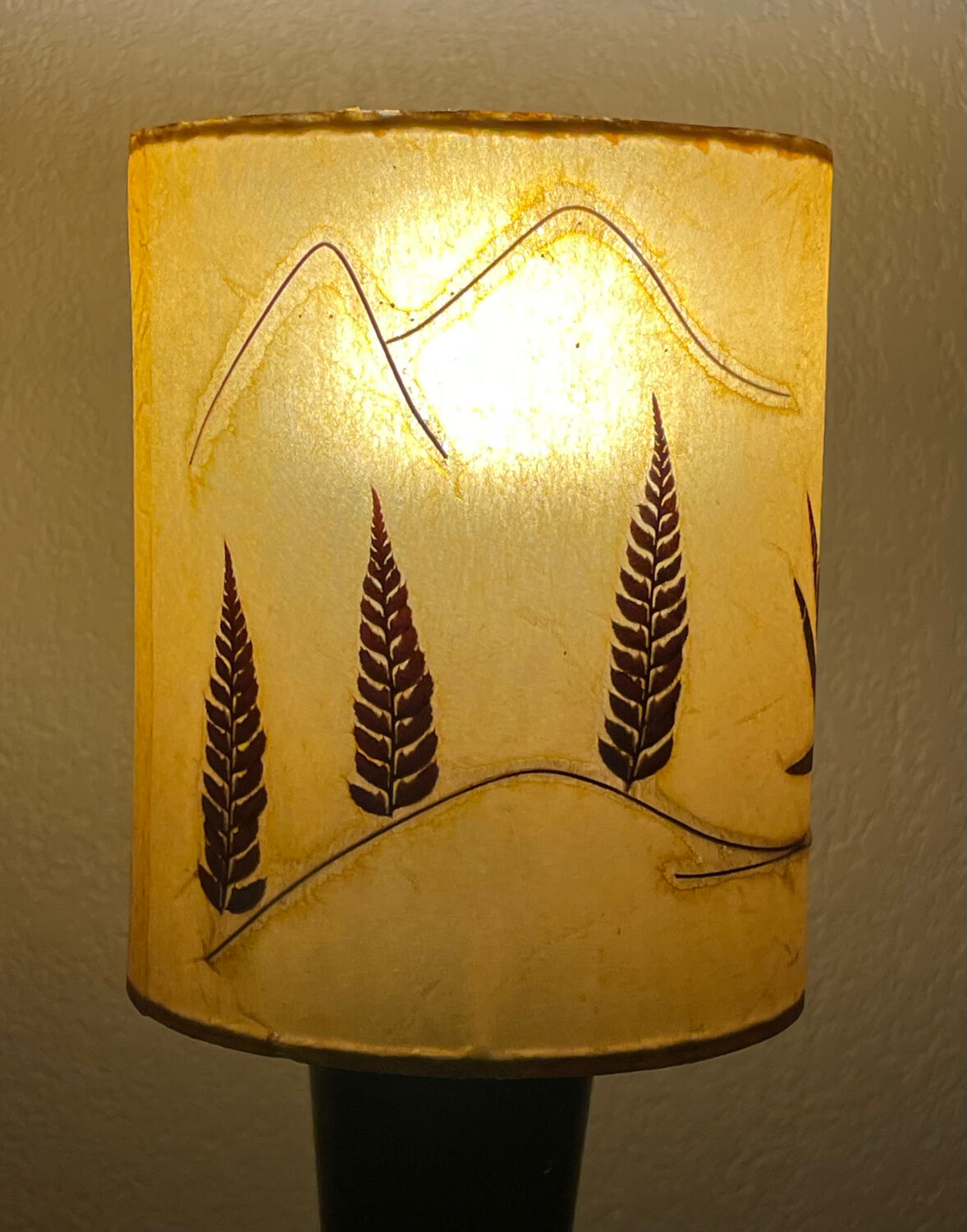 Vintage 60s bohemian lamp