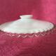 Pendant lamp in white opaline luminaire year 1960