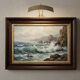 4 wall sconces "Maestro" – Lucien Gau – Design Lotus Goyon & B.A.
