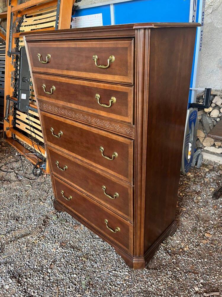 Commode haute 5 tiroirs