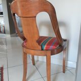 Gondola-style empire chairs