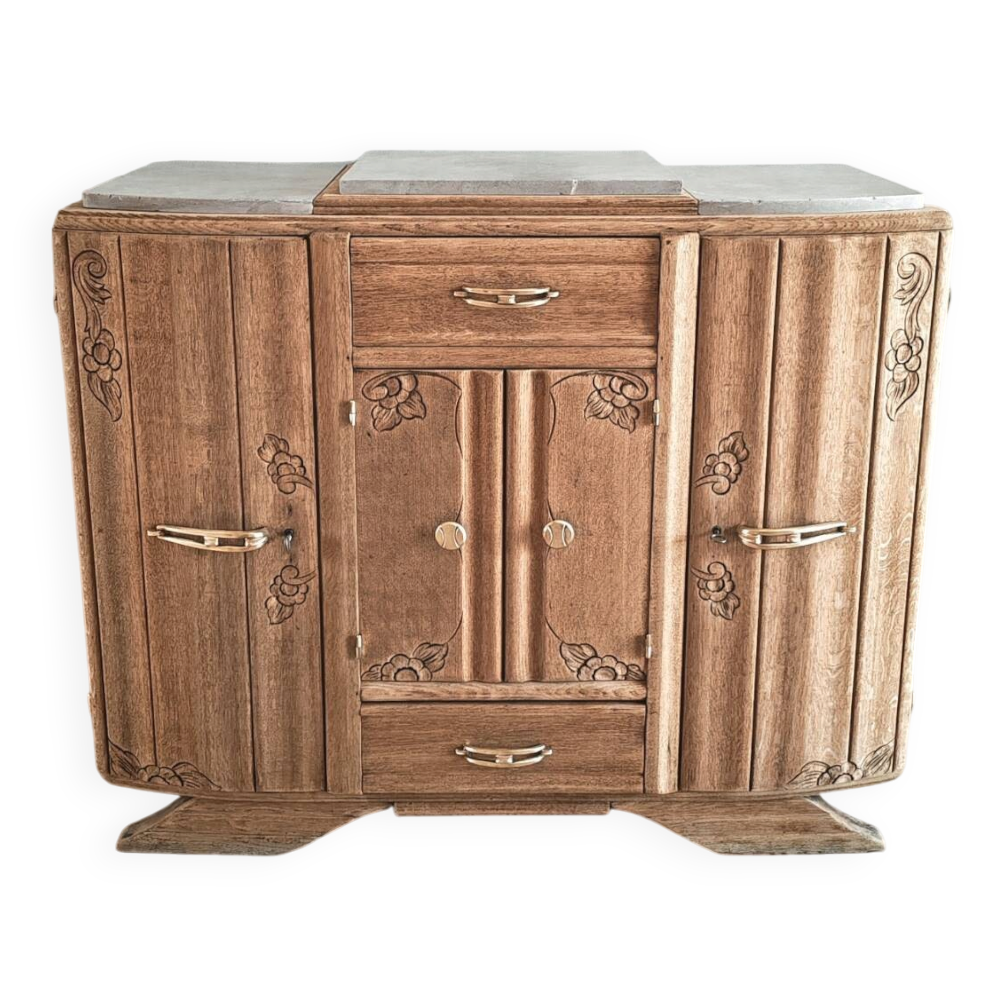 Buffet style art déco en chêne
