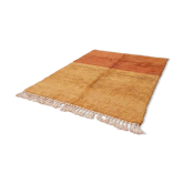 Tapis en laine naturelle fait main taille 2/3 m